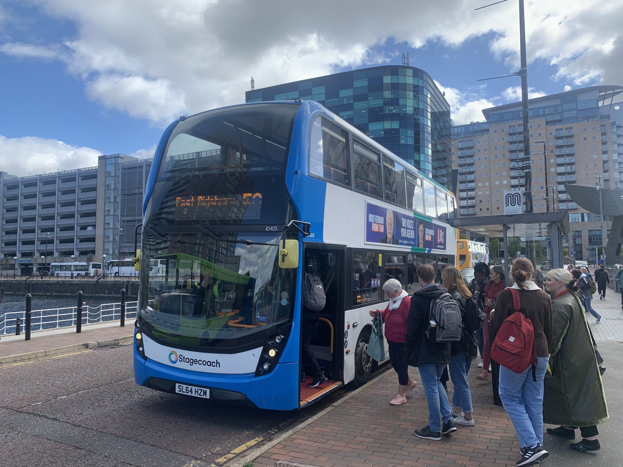 New Look Bee Network Buses Unveiled Salford Now