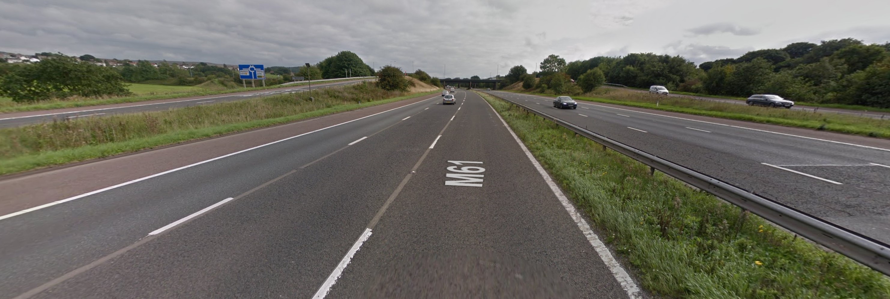 Major delays on the M61 after a herd of sheep block hard shoulder ...