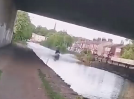 Jet ski seen racing down Bridgewater Canal – police appeal for information