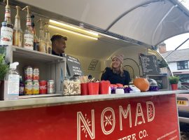 “The local community are absolutely loving it!” – A new mobile coffee pod in Worsley encouraging more families to enjoy the outdoors