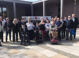 Salford Armed Forces and Veterans Breakfast Club.- Photo Credit: Peter Barlow, 2020.