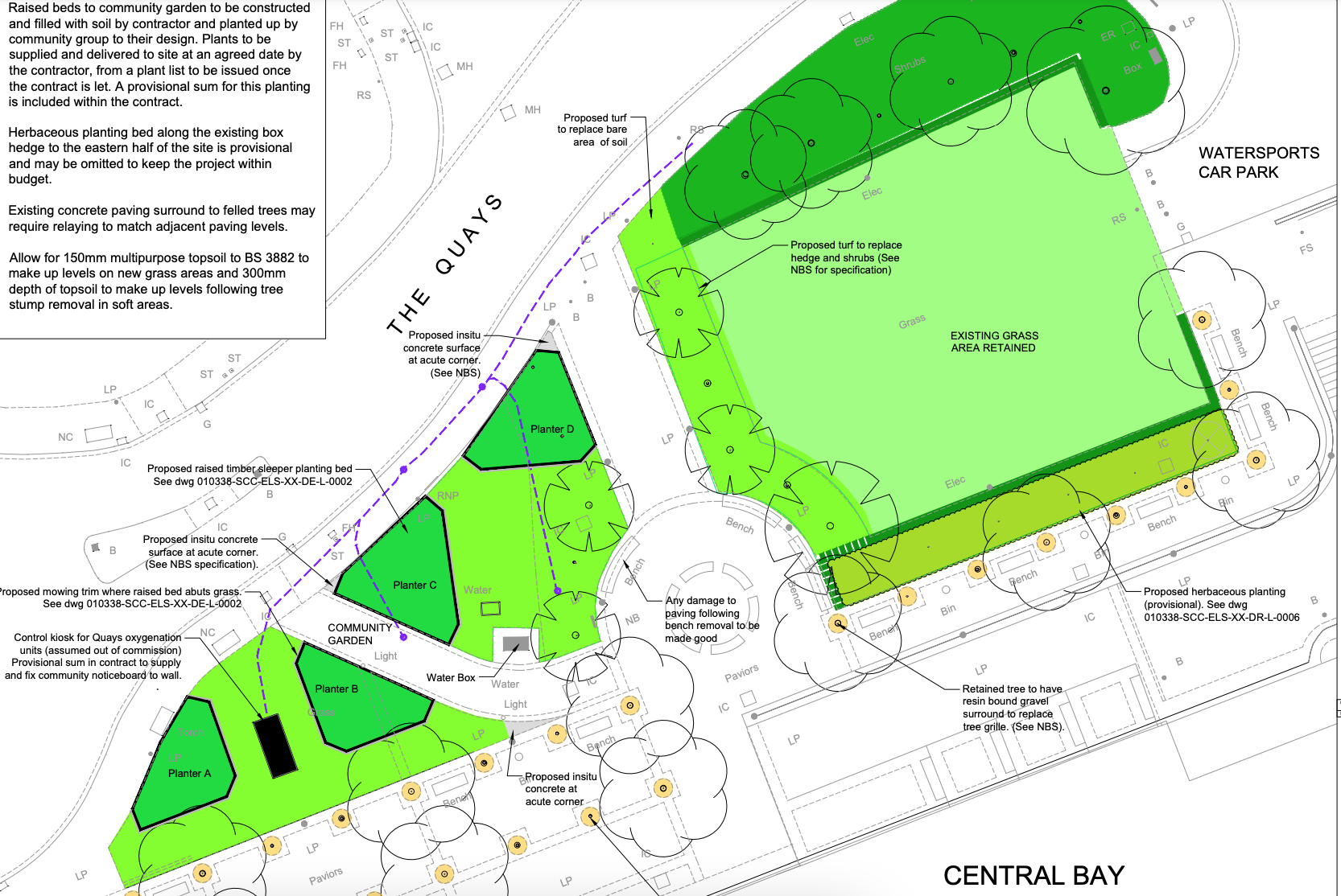 New community garden for Salford Quays as green corridors set for ...