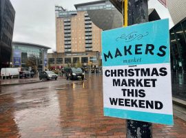 Quayside Christmas Makers Markets. Credit: Isla Davies