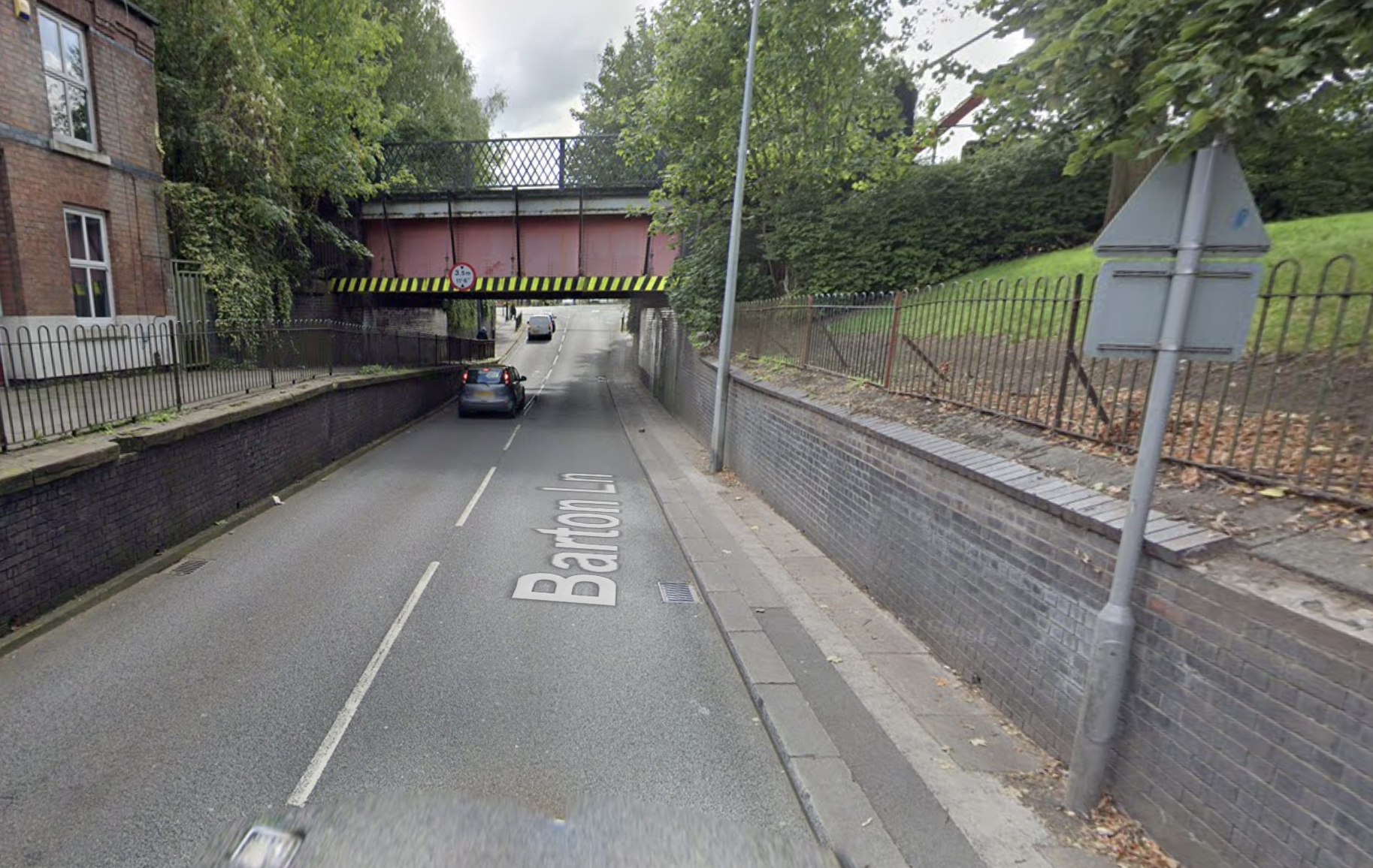 Bus crashes into Eccles bridge but no-one seriously hurt