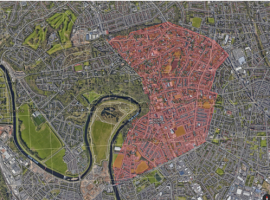 The Broughton Park area that would have fallen under a new parish council