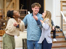 Rehearsal images released Coram Boy at The Lowry