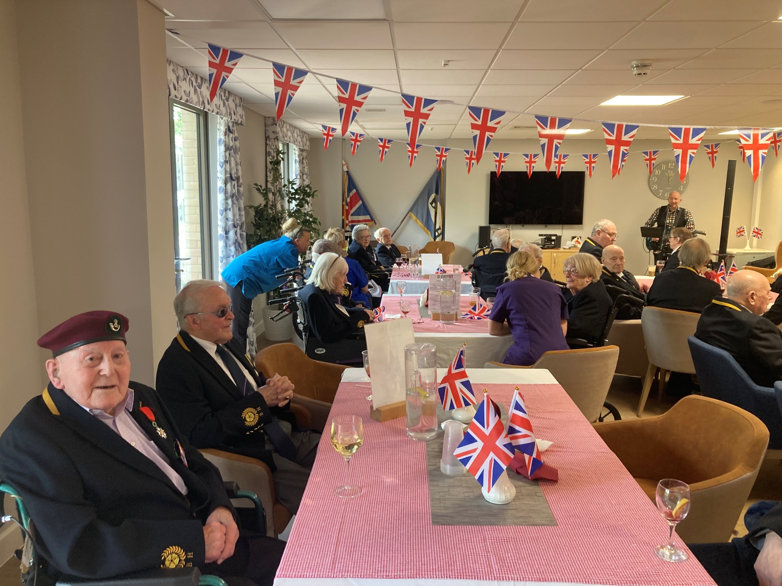 Broughton House marks D-Day with 1940s-themed party