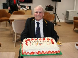 WW2 veteran from Salford care home given 400+ cards for his 101st birthday