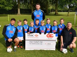 Junior footballers from Irlam FC bag £400 sponsorship boost
