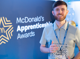 Salford McDonald's employee wins national apprentice award