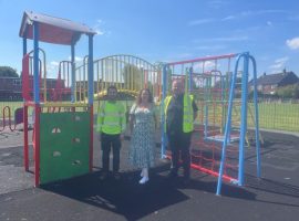 Cadishead play area reopens after £12,000 refurbishment