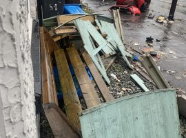 Salford woman's ordeal as car smashes through garden wall narrowly avoiding front room