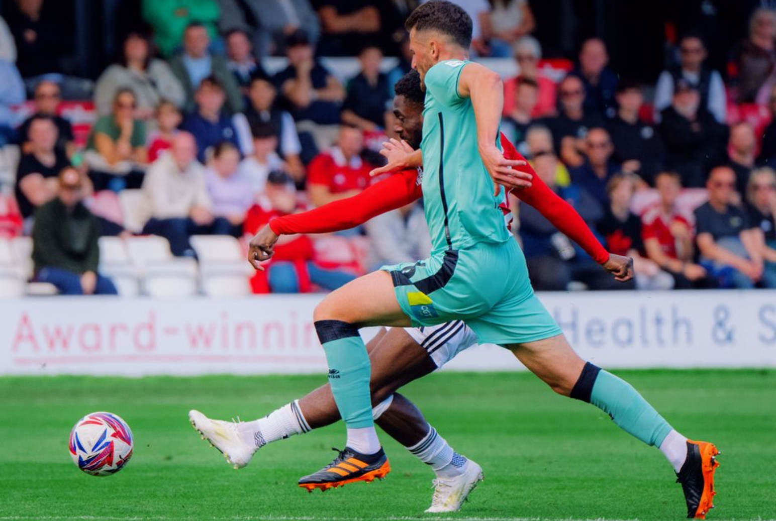 Hakeeb Adelakun shines as Salford City sink Cheltenham Town