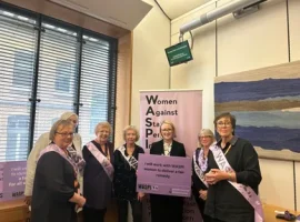 Image of Salford MP Rebecca Long Bailey at the Drop in at Westminster - via  Judith Robertson