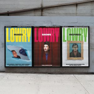 The Lowry rebrand - via TDC PR 