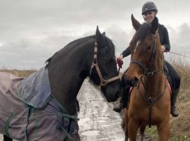 Image of Elise on her horse