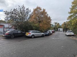 Indiscriminate parking. Photo taken by Ruby Weatherill