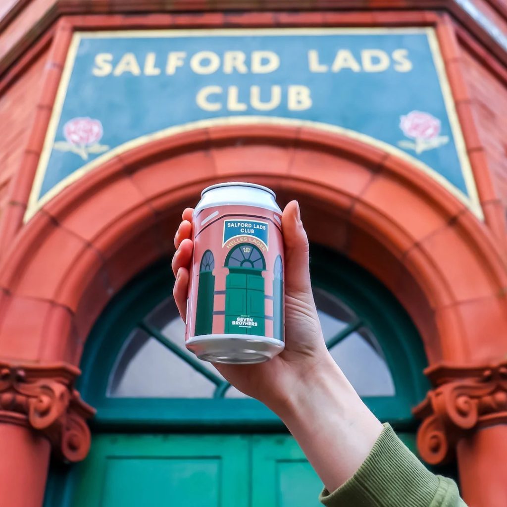 Seven Brothers launch beer for Salford Lads Club