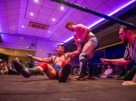 Troy Ryan vs Phillip Michael at Take the Throne in October. 

Credit: Alfie Wantling