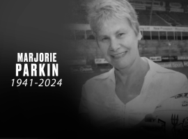 Club legend Marjorie Parkin - provided by Salford Red Devils