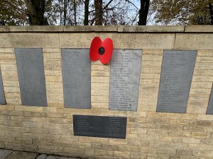 Agecroft War Memorial. Remembrance Day