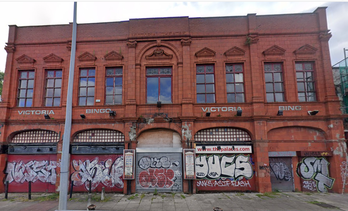 'Waiting game' as abandoned Salford Victoria Theatre goes up for auction