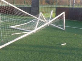 'Mindless criminal damage': Eccles RFC pitch damaged by vandals