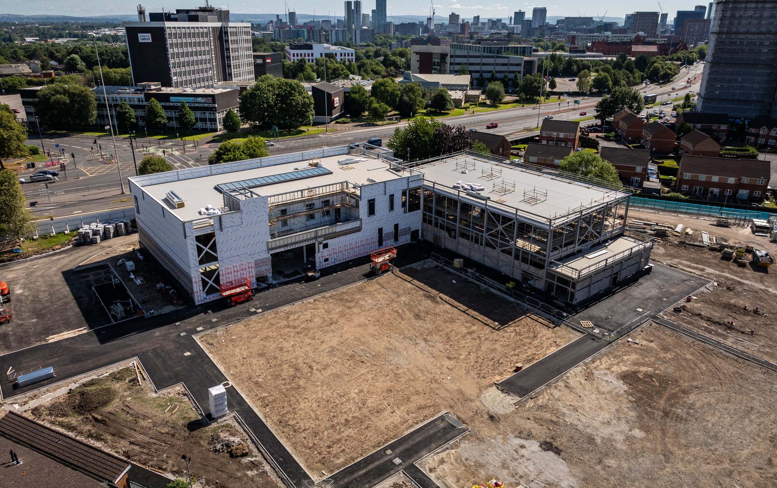 Salford-born family become the first cornerstone patrons of Salford's new Youth Zone