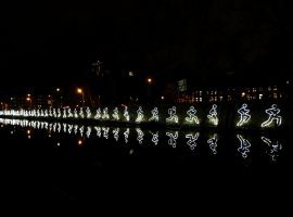 The Lightwaves trail will return to Salford Quays this week