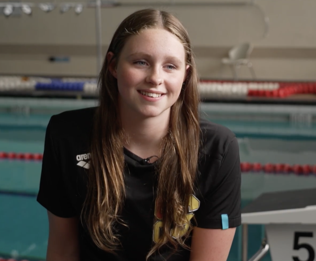 Amelie Blocksidge - 16-year-old swimming sensation