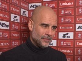 Pep Guardiola after Salford win - YouTube