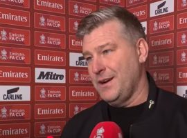 Karl Robinson shared praise towards his players after the 8-0 defeat - YouTube