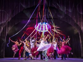 Nutcracker in Havana by Acosta;                 ; Choreography - Carlos Acosta, Music - Tchaikovsky score, arranged by Cuban composer Pepe Gavilondo, set design and projection  by Nina Dunn , lighting by Andrew Exeter , NORWICH, Theatre Royal, 2024, Credit: Johan Persson