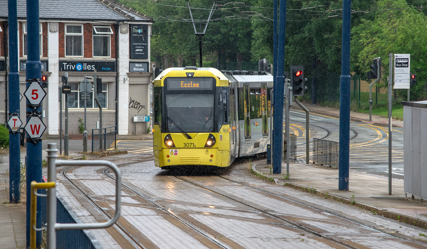 Trams to be halted between Eccles and Media City this February