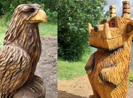 Gruffalo Sculptures