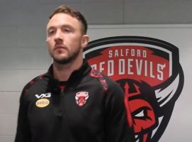 Ryan Brierley at the Salford Community Stadium via YouTube
