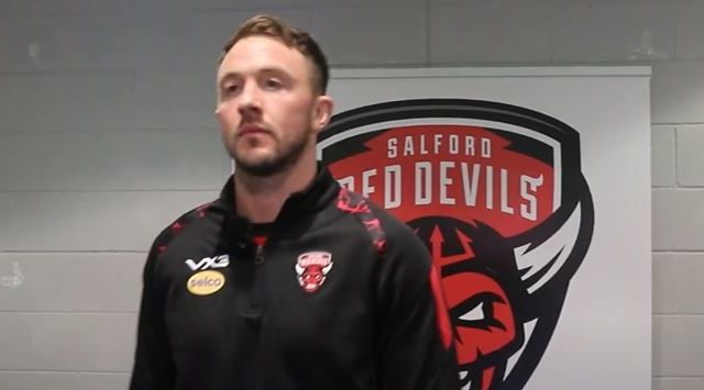 Ryan Brierley at the Salford Community Stadium via YouTube