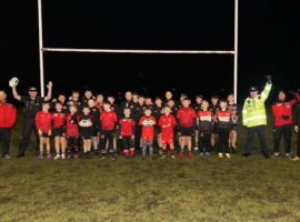 Salford rugby youth team benefit from police funding - Salford Police