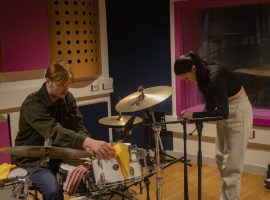 Salford musicians launch 'vibrant' percussive children's culture workshop