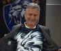 Swinton Lions received visit from comedian and RFL President Adam Hills