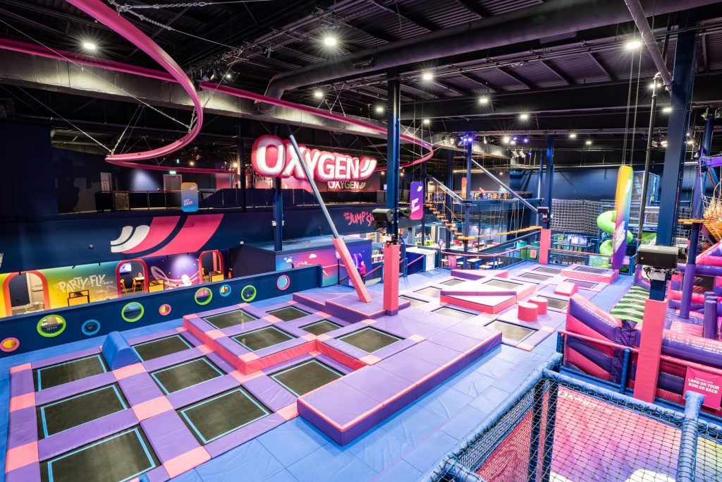 Oxygen Trampoline park at MediaCity - https://eur01.safelinks.protection.outlook.com/?url=https%3A%2F%2Ffromsmash.com%2FOxygen-at-MediaCity-1702&data=05%7C02%7Cnow%40salford.ac.uk%7C9ae2b3690da546dc9dc008dd4f46090e%7C65b52940f4b641bd833d3033ecbcf6e1%7C0%7C0%7C638753884435233214%7CUnknown%7CTWFpbGZsb3d8eyJFbXB0eU1hcGkiOnRydWUsIlYiOiIwLjAuMDAwMCIsIlAiOiJXaW4zMiIsIkFOIjoiTWFpbCIsIldUIjoyfQ%3D%3D%7C0%7C%7C%7C&sdata=2l%2Bx9J%2Fvsg%2BNJ3QFVTRzZewsTpLWJsEEaFbpebam3ko%3D&reserved=0