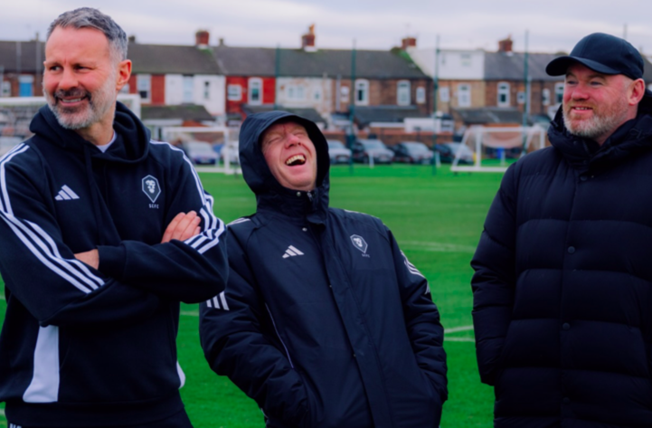 Man Utd legends at Salford City