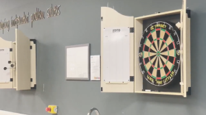 Darts board by Holly Fenton