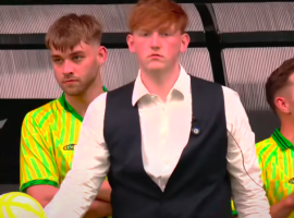 Angry Ginge managing at the Baller League - YouTube