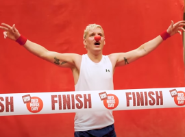 Jamie Laing Comic Relief run - Screenshot from Youtube https://www.youtube.com/watch?v=j6OParKEXqs