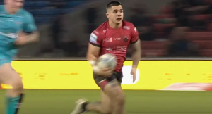 Salford Red Devils Jayden Nikorima helping in the win - YouTube 