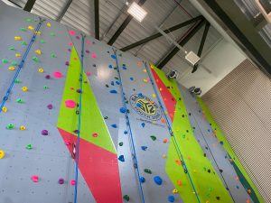 Salford Youth Zone rock wall