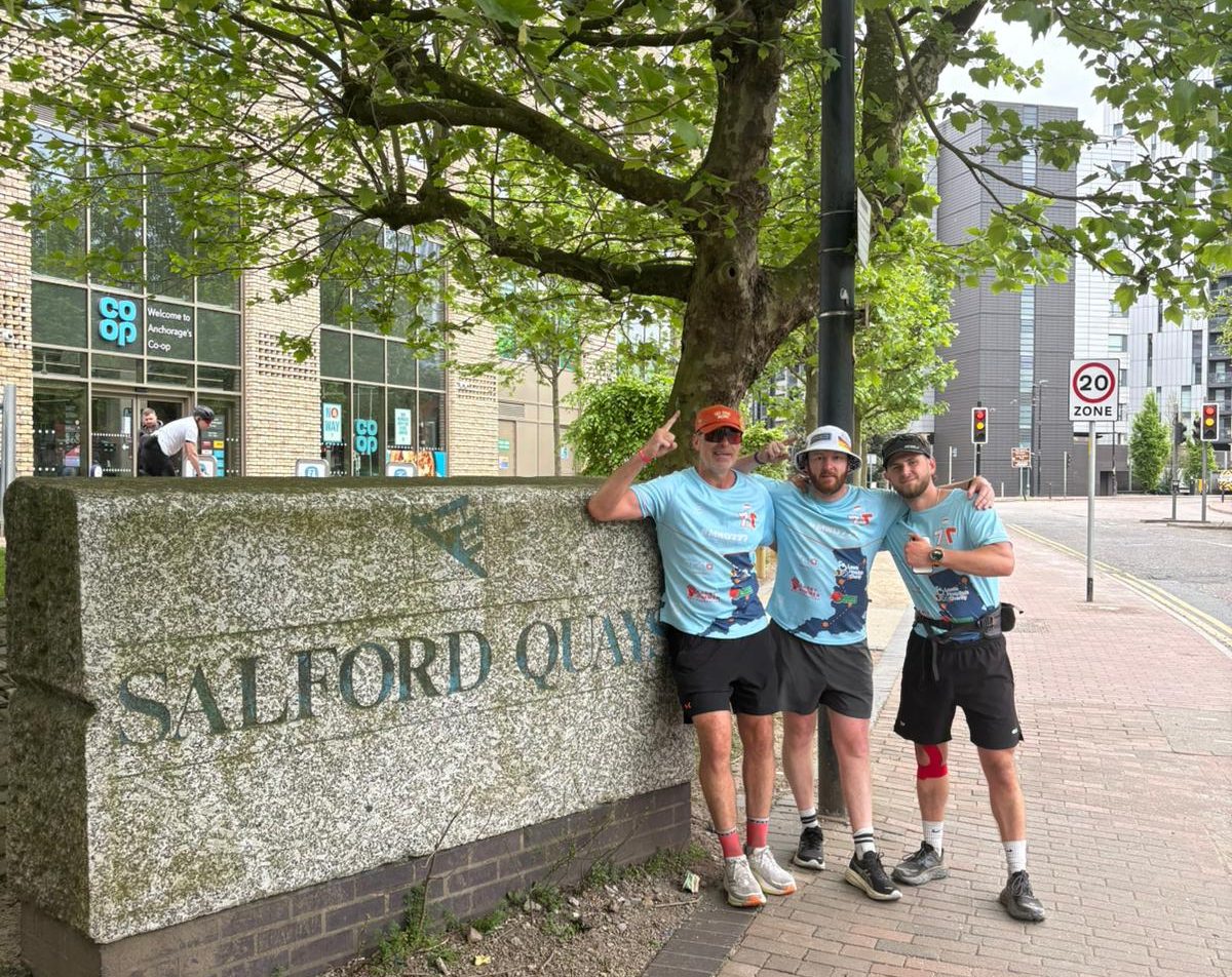Fundraising group running seven marathons in seven days