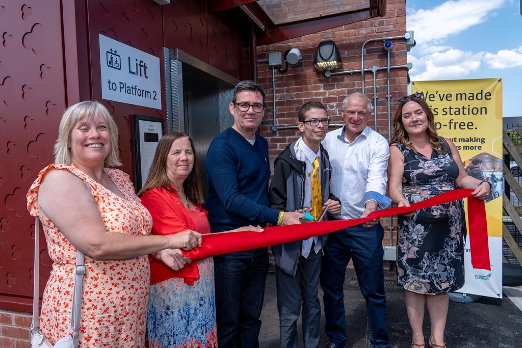 Irlam Station receives two new lifts for step free access - TfGM