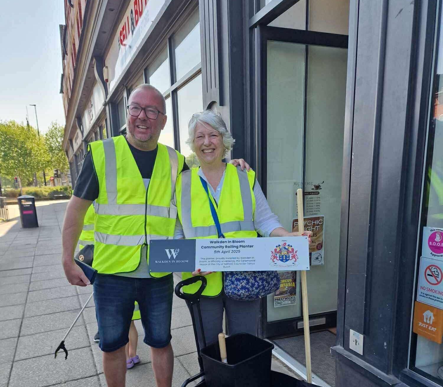 Community spirit of Walkden to be celebrated in 'Grand Explosion of Bloom' event